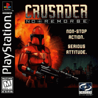 Crusader-No Remorse Playstation  box art